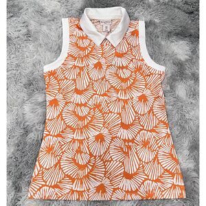 NWT TOMMY BAHAMA Women's Active Seashell 1/4 Zip Golf Polo Shirt NWT SIZE: SMALL